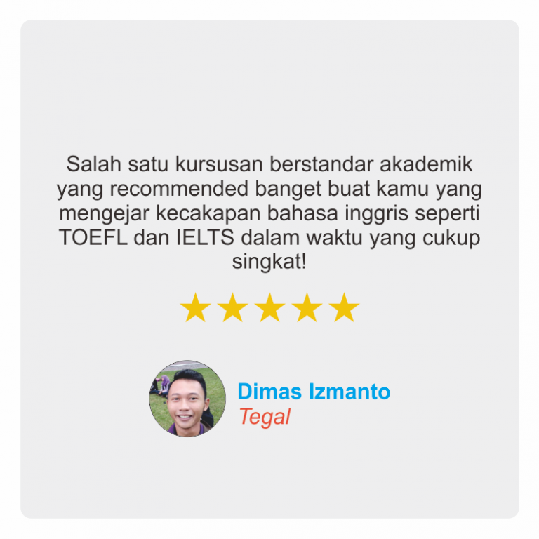 Testimoni Kampung Inggris 3